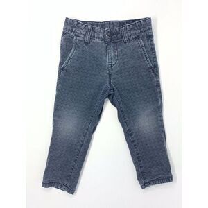 United Colors of Benetton Gray Denim Adjustable Waist‎ Boy's Jeans  Size 2 Y
